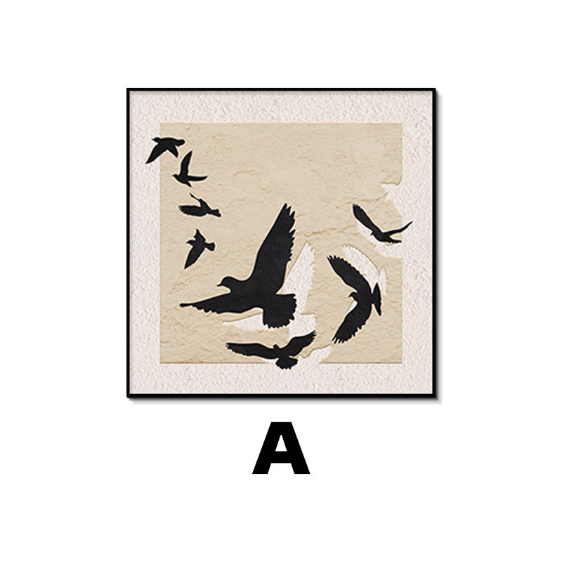 Decorative Bird Silhouette Wall Art
