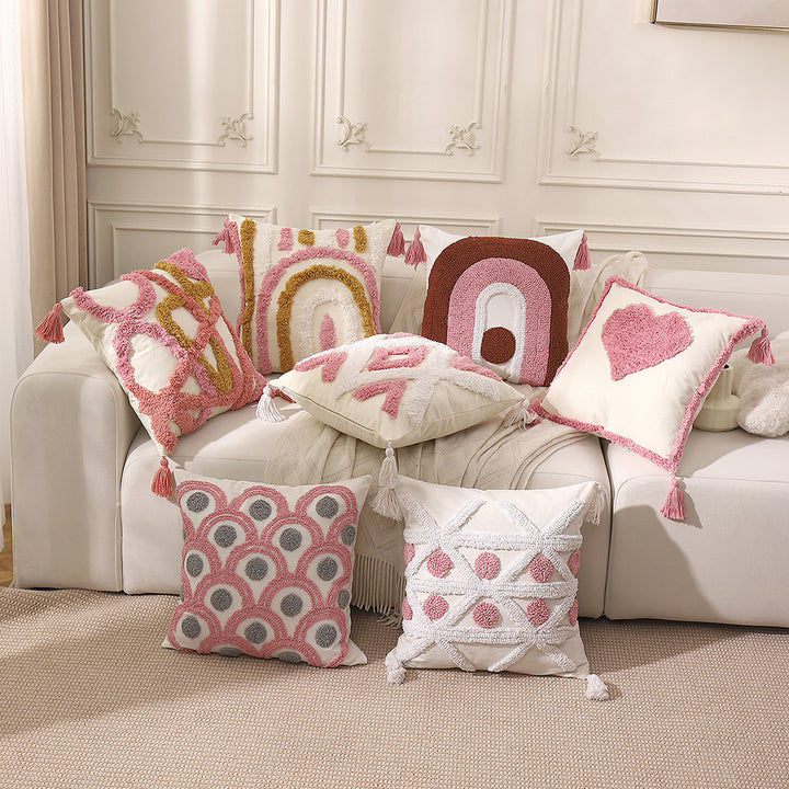 Heart-Shaped Decorative Throw Pillow