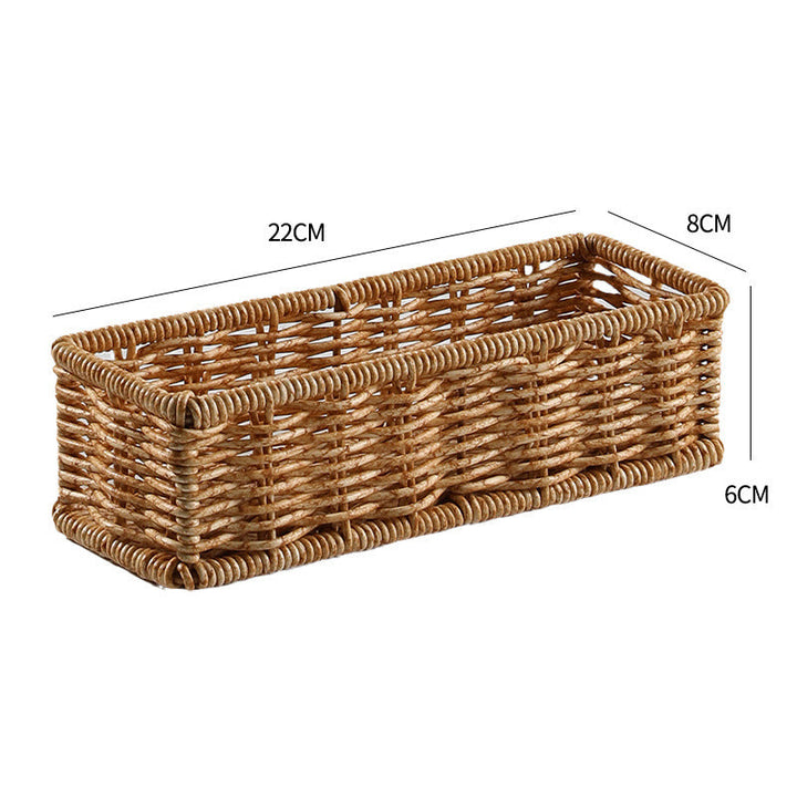 Rectangular Woven Storage Basket