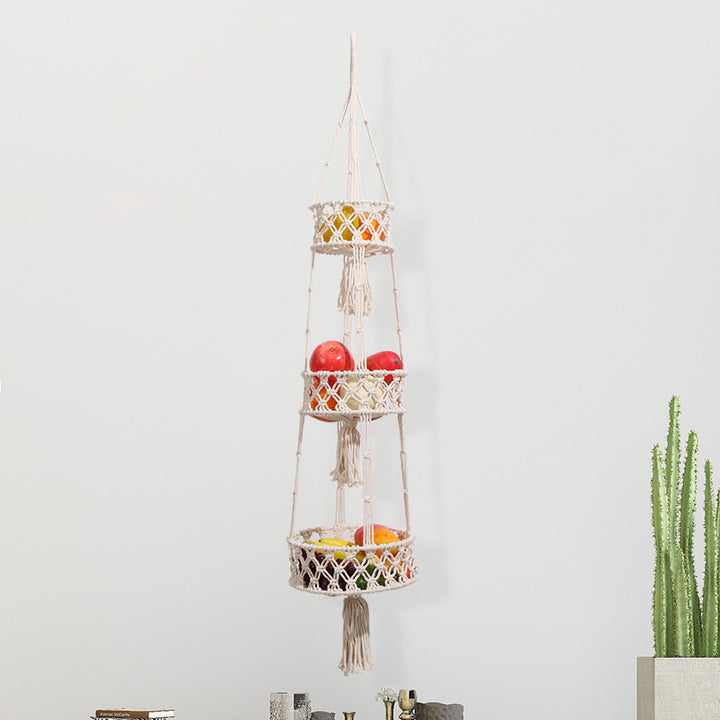Three-layer plant hanger