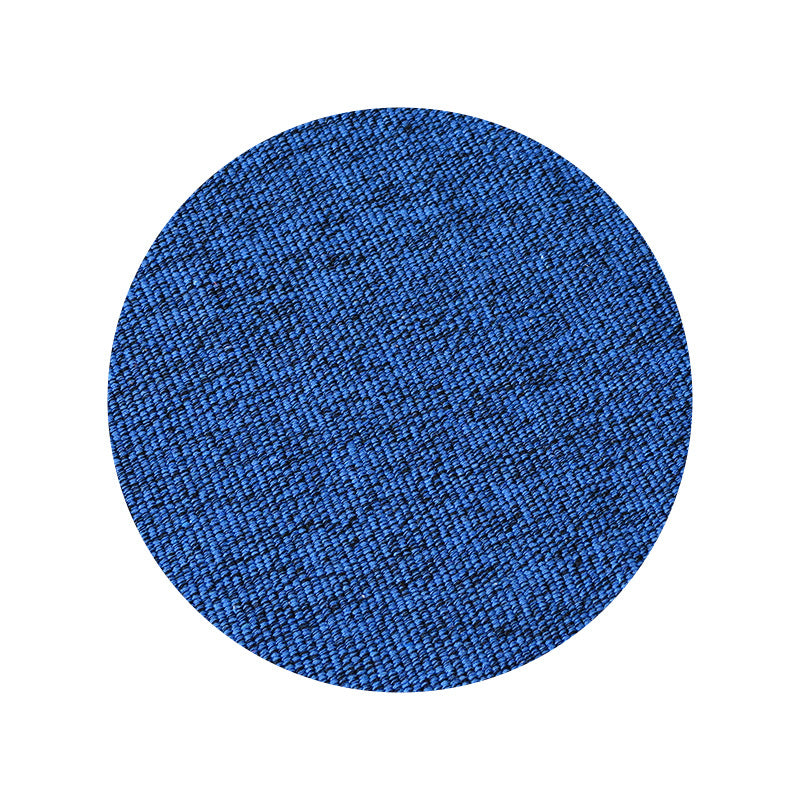 Round woven fabric sample for upholstery and furniture covering fabric