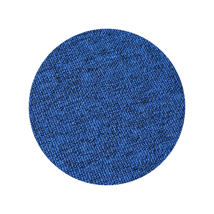 Round woven fabric sample for upholstery and furniture covering fabric