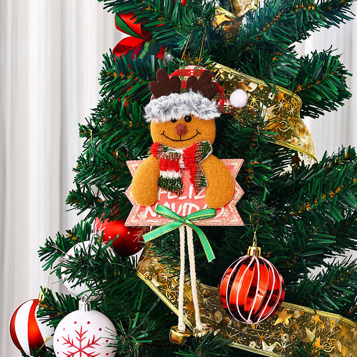 Cute snowman Christmas tree ornament