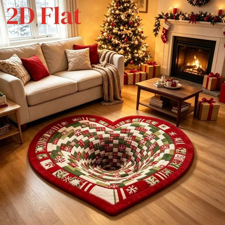 Festive Holiday-Themed Area Rug for Home
