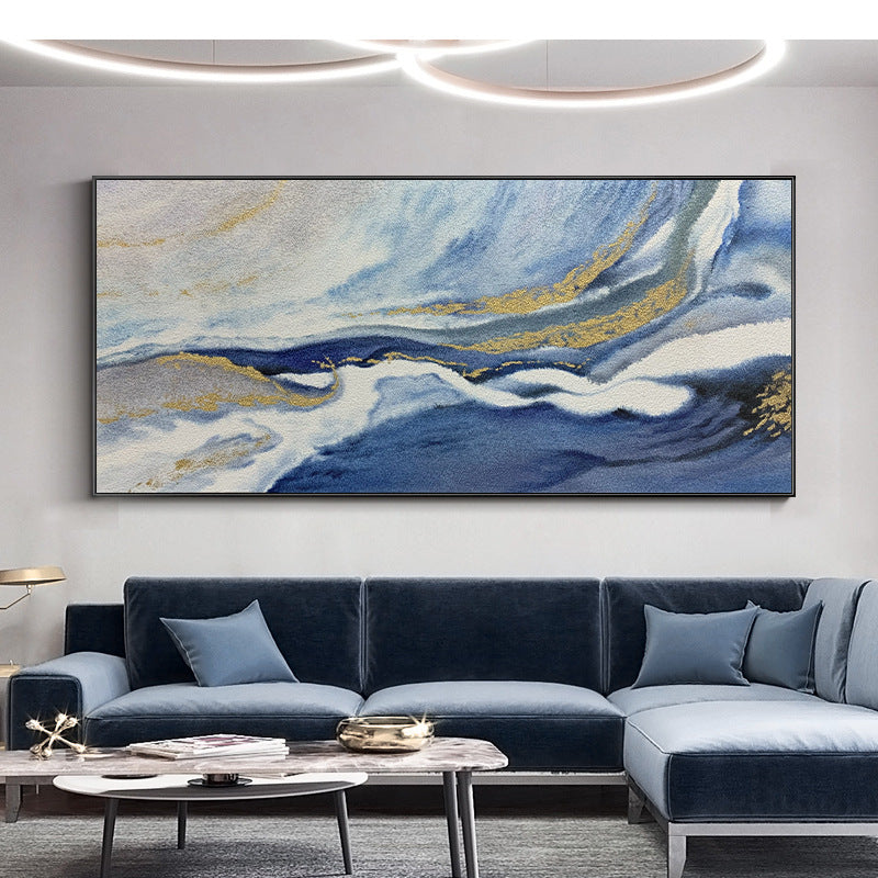 Abstract Ocean Wave Canvas Art Print