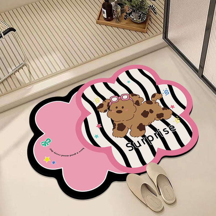 Cute Cartoon Animal Bath Mat