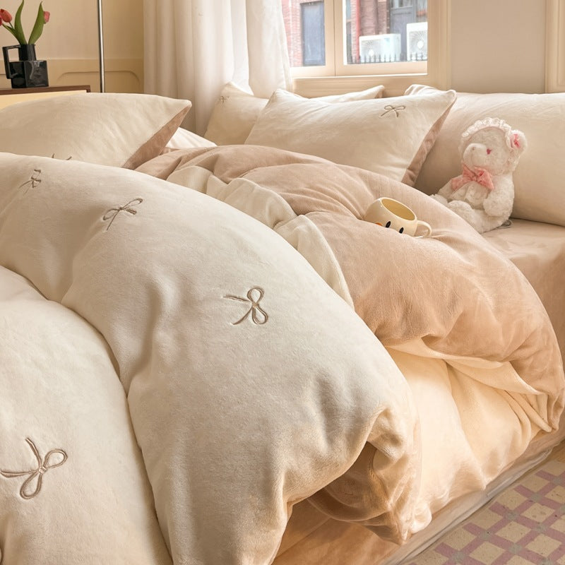 Luxurious Plush Duvet Set
