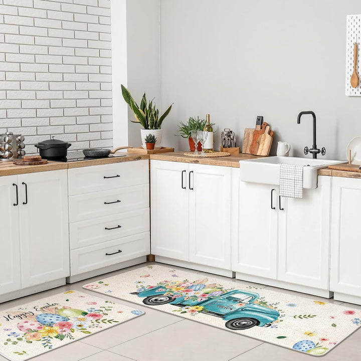 Children's Easter-Themed Kitchen Floor Mat
