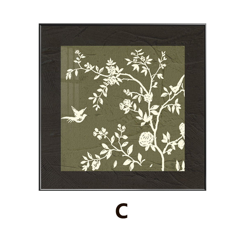 Floral Decorative Framed Wall Art