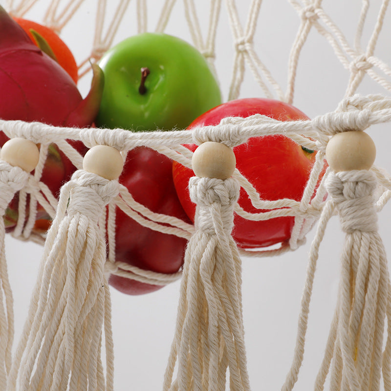 Hanging fruit net