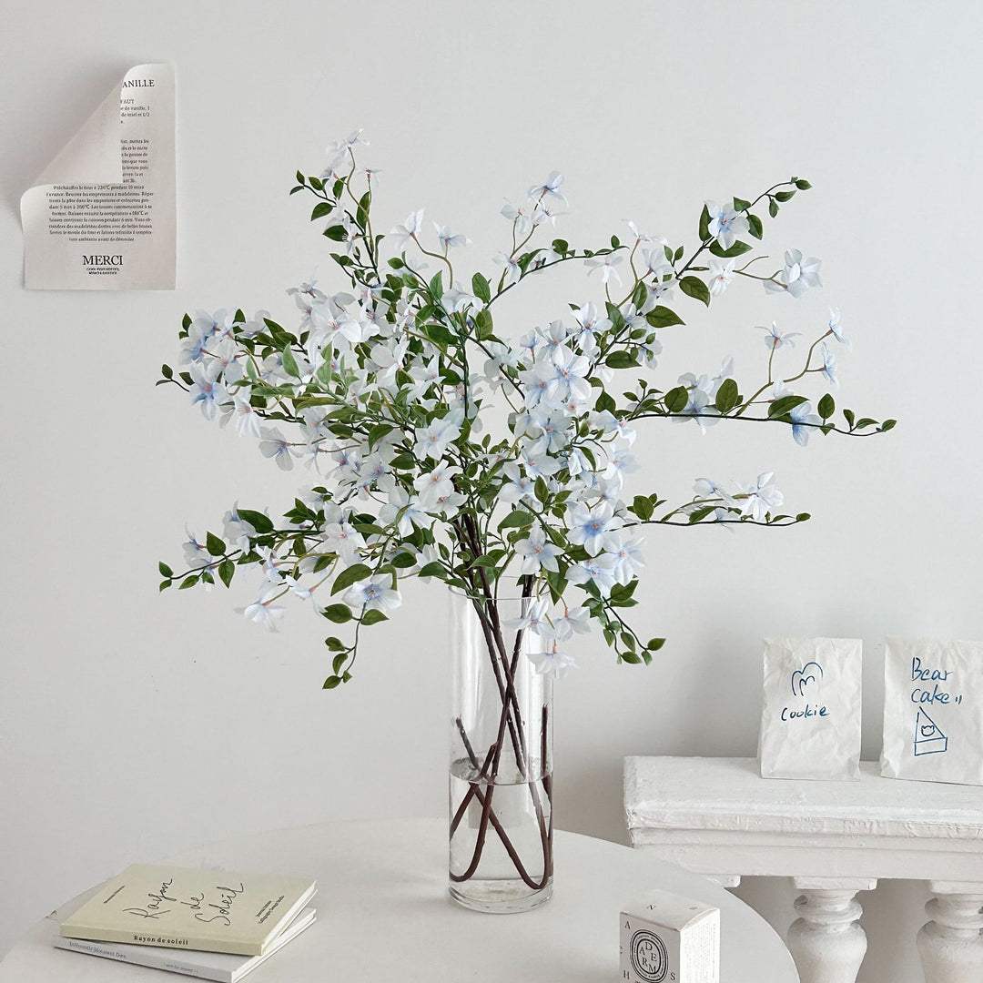 Realistic Faux Flower Branch Arrangement