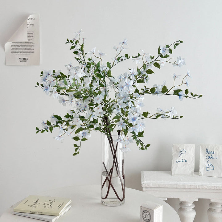 Realistic Faux Flower Branch Arrangement