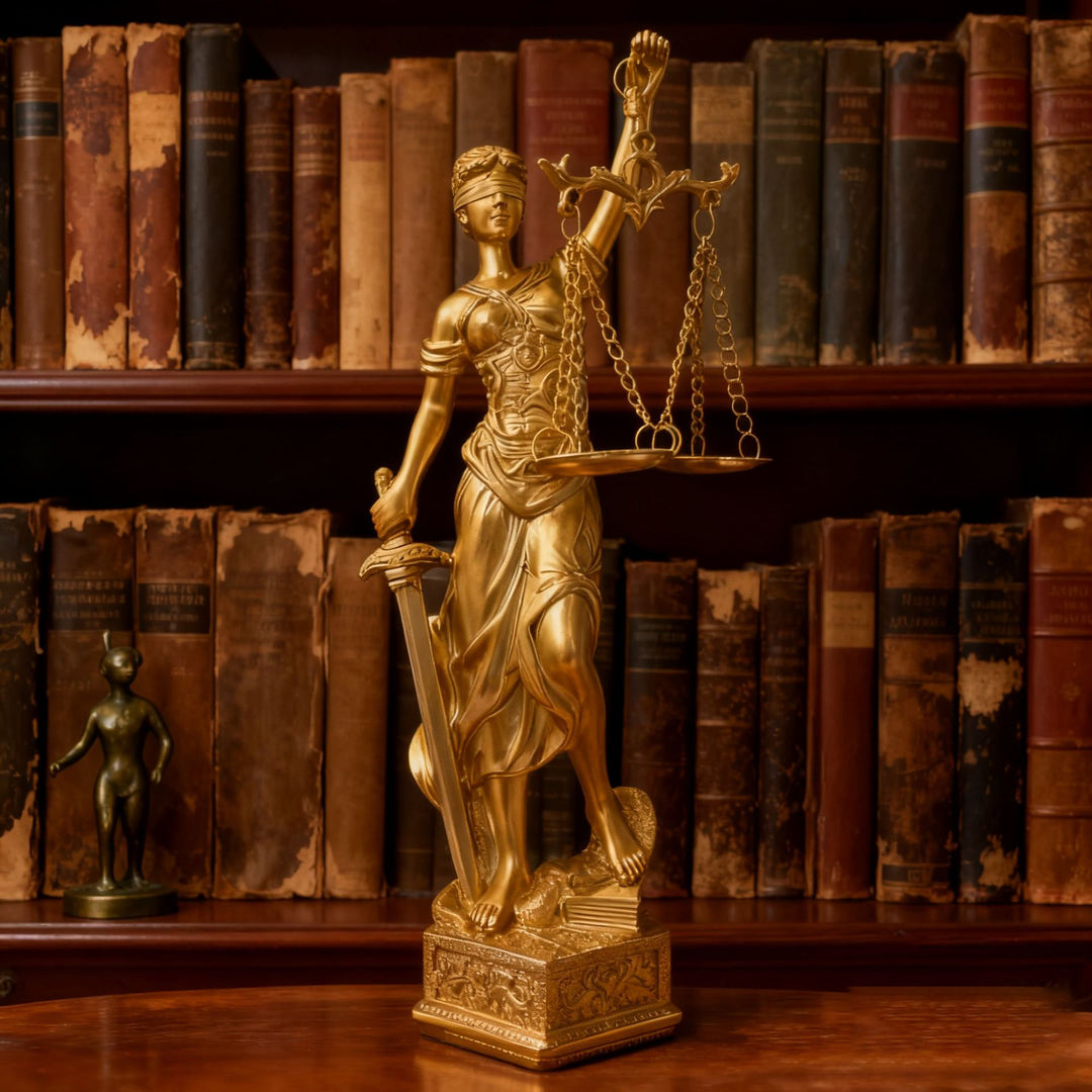 Justice Lady Figurine