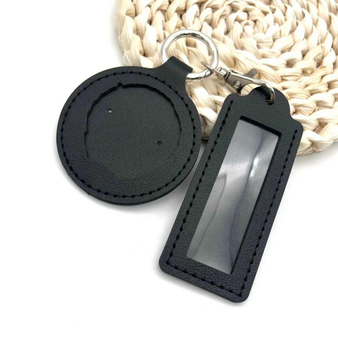 Personalized Leather Keychain