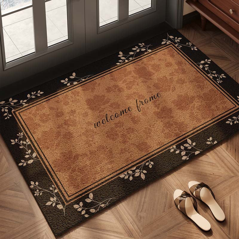 Checkerboard Pattern Welcome Mat Avarnia