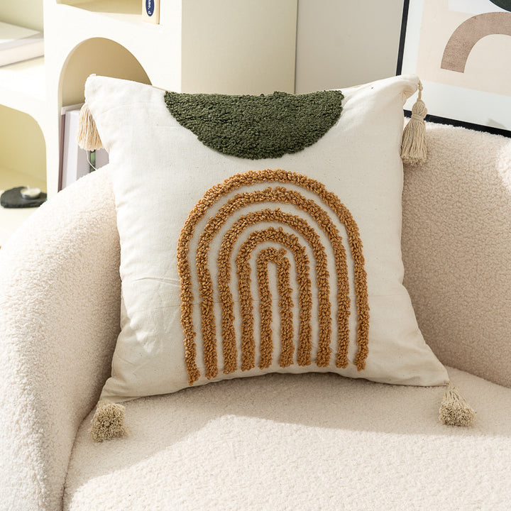 Textured Decorative Throw Pillow