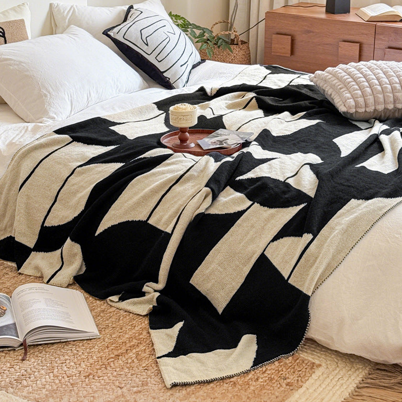 Abstract Patterned Throw Blanket