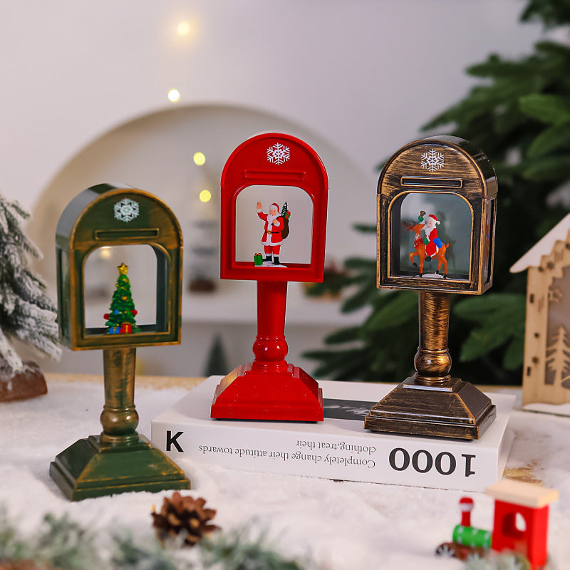 Nostalgic Christmas mailbox decoration