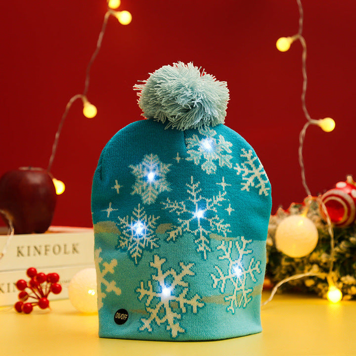 Funny Christmas hat with LED lights
