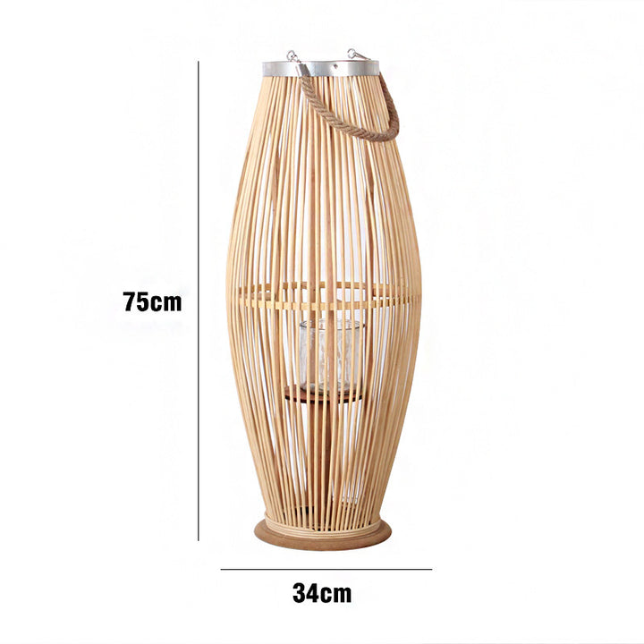 Elegant Rattan Lantern