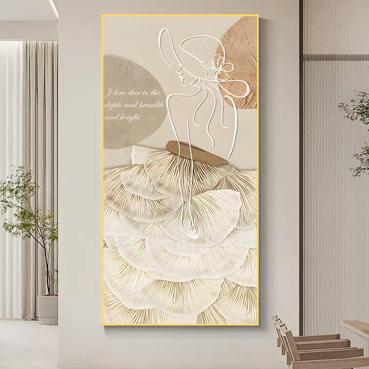 Elegant Fashion Art Print
