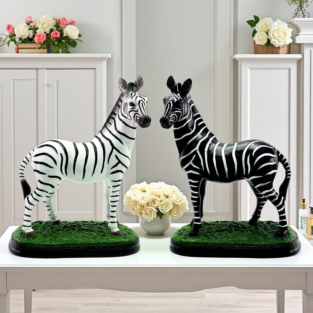 Decorative Zebra Figure