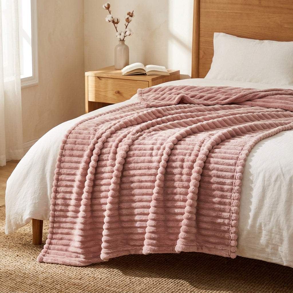 Luxurious Soft Faux Fur Throw Blanket