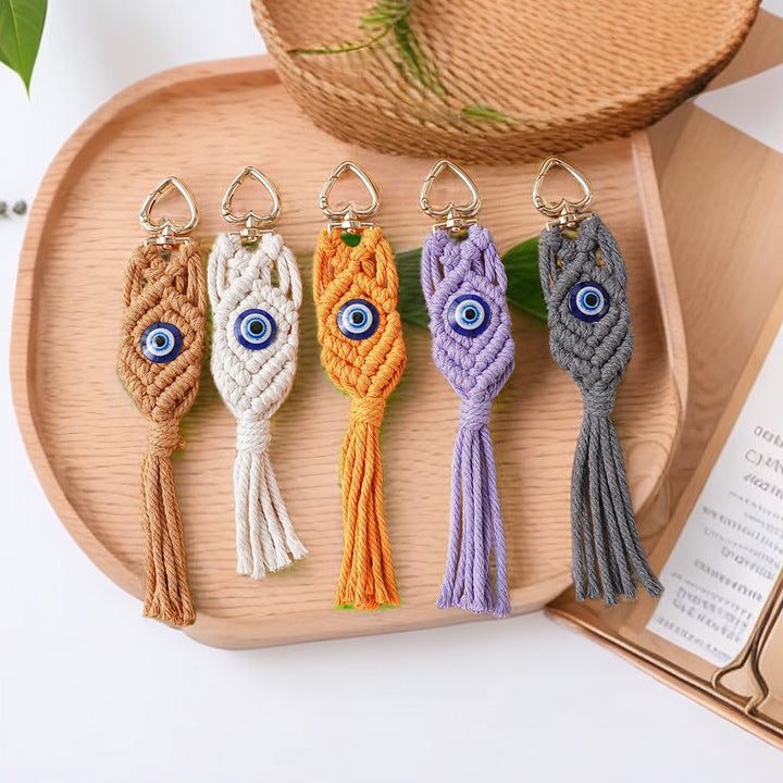 Decorative Macrame Keychain Holder