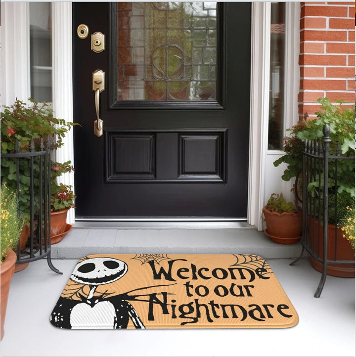 Whimsical Cartoon Entrance Mat