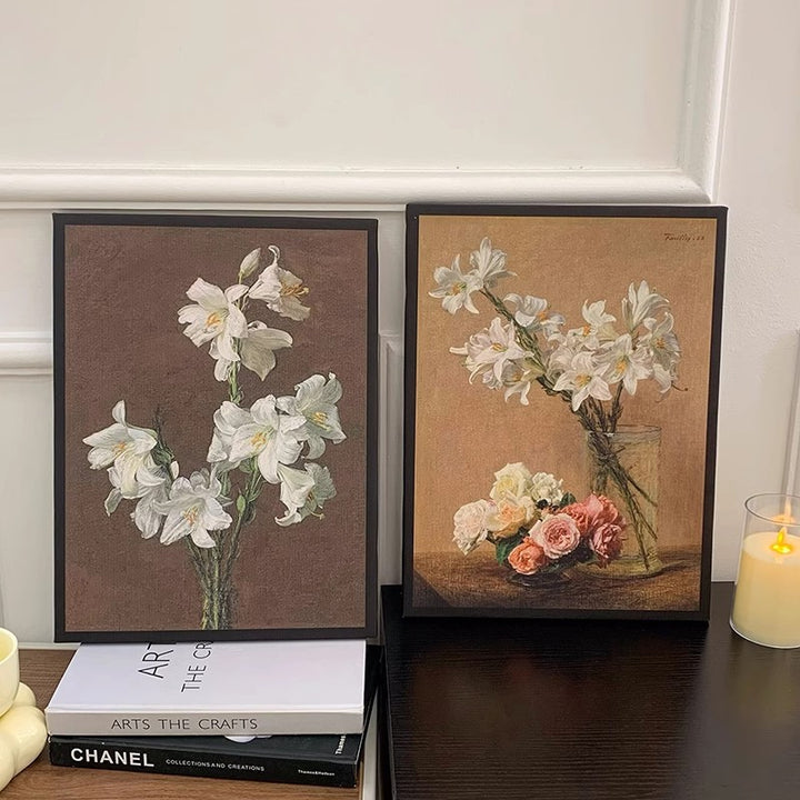 Vintage Floral Art Print