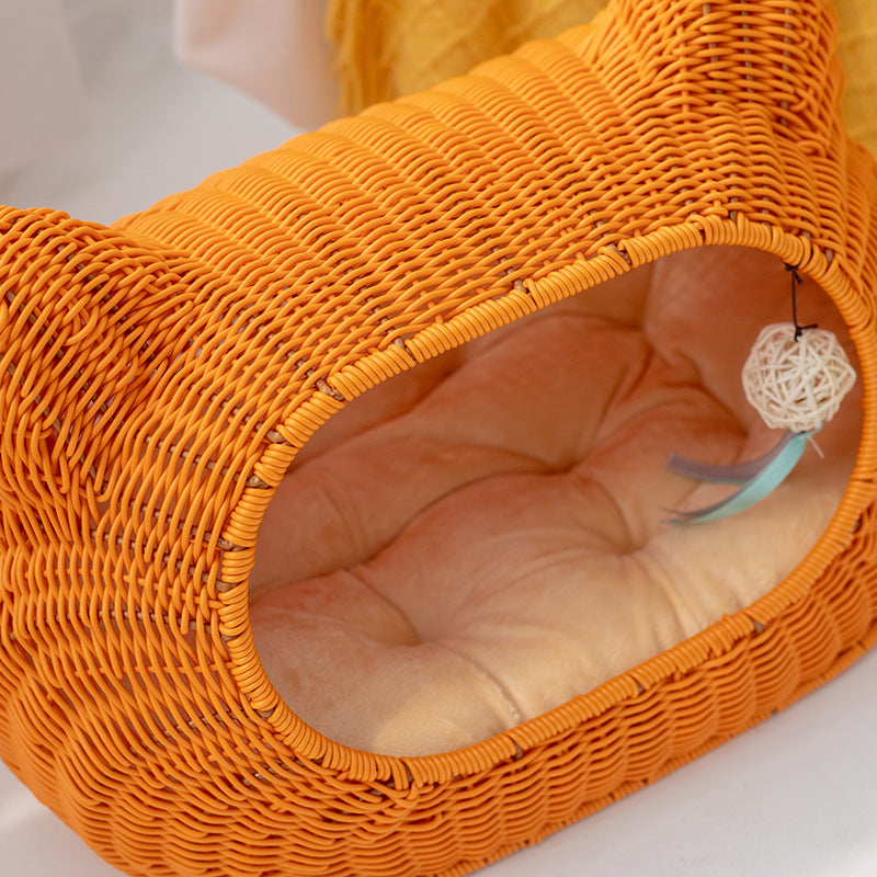 Rattan Cat Cave