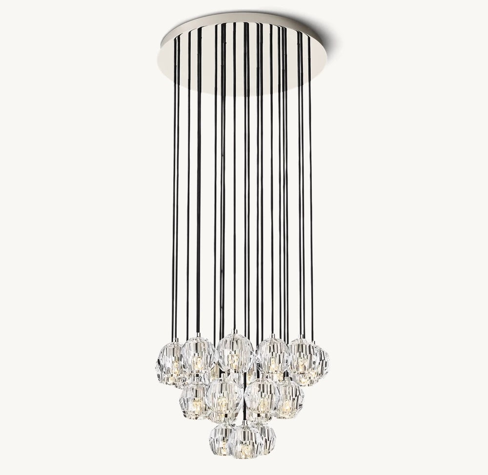 Crystal pendant lamp