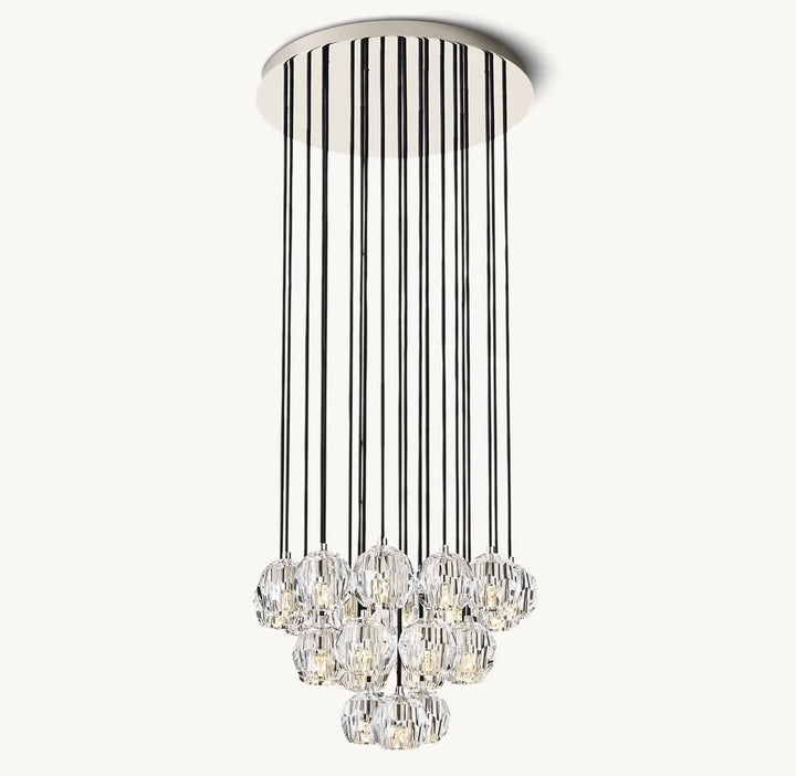 Crystal pendant lamp