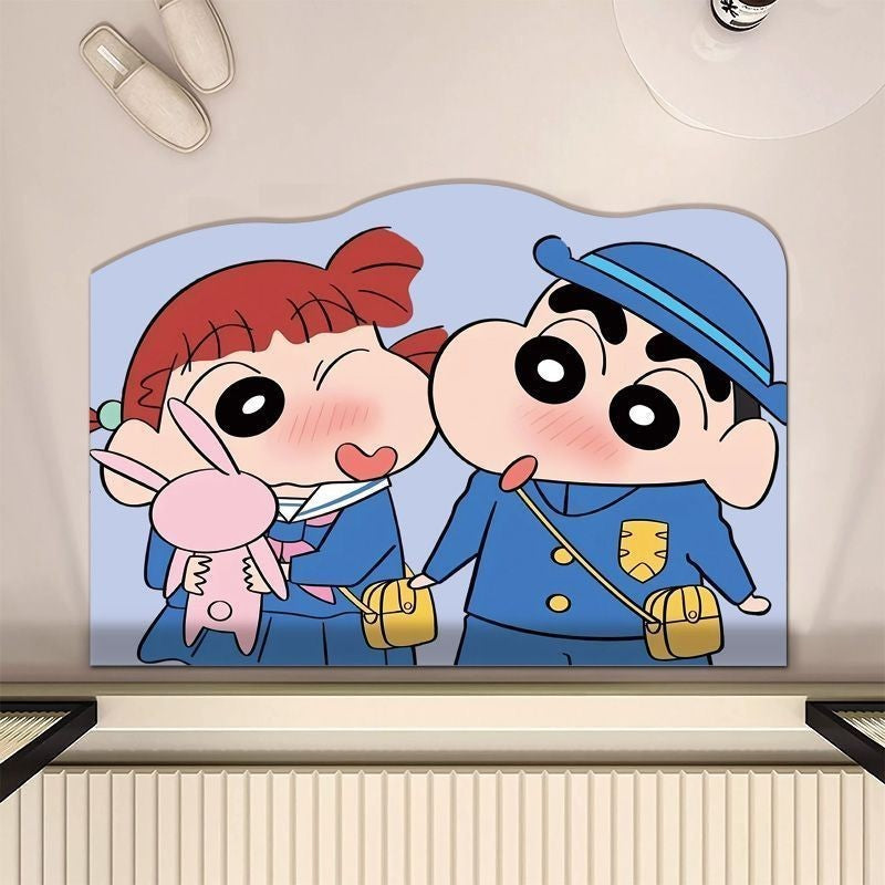 Playful Cartoon-Themed Floor Mat