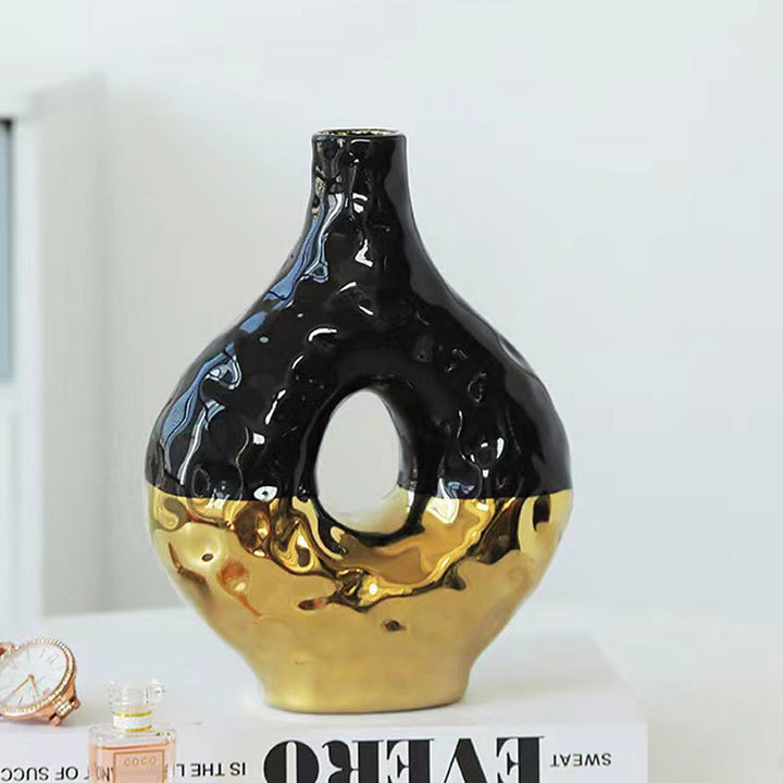 Decorative ceramic vase
