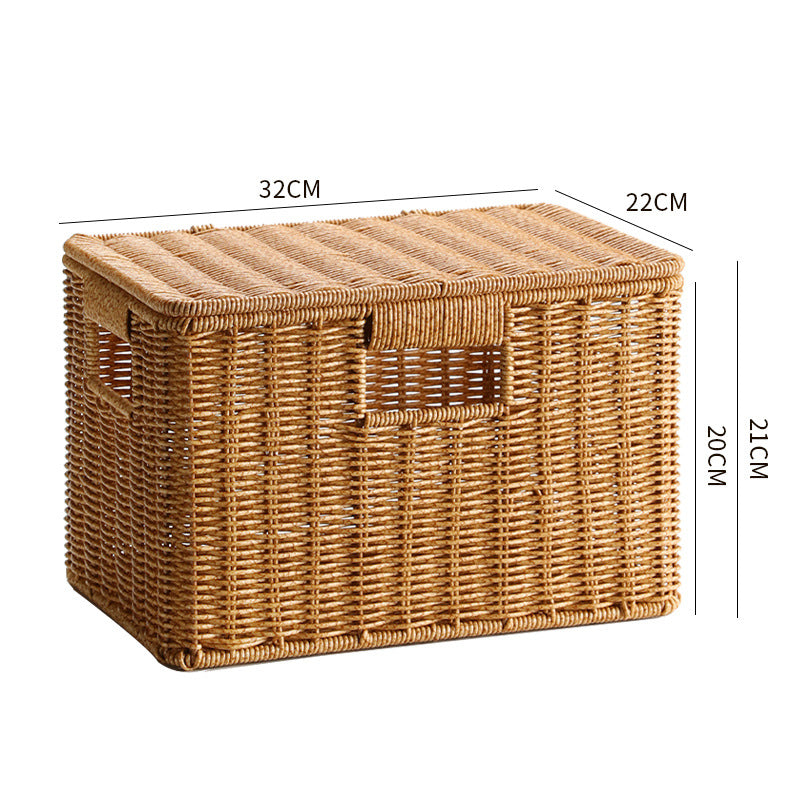 Handwoven Decorative Storage Chest