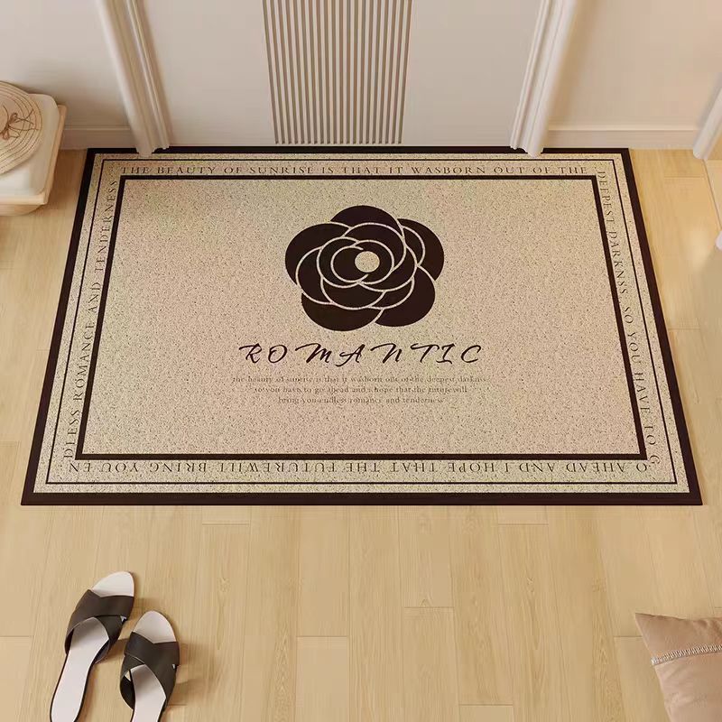 Floral Welcome Mat