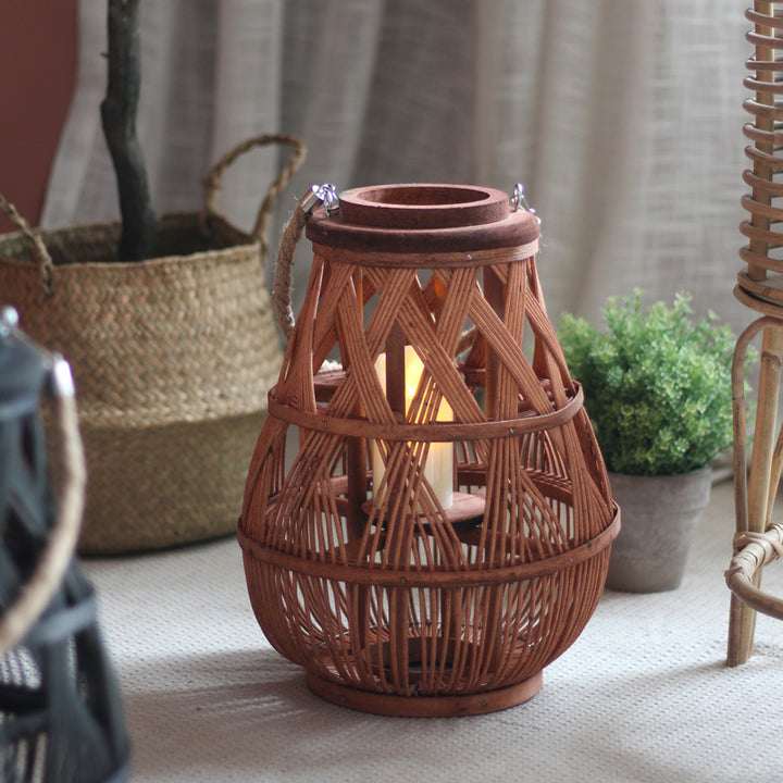 Handmade Rattan Lantern