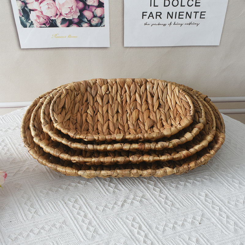 Natural Woven Serving Tray