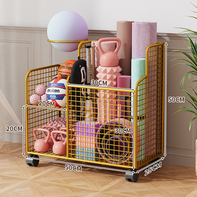 Multi-Level Fitness Equipment Organizer