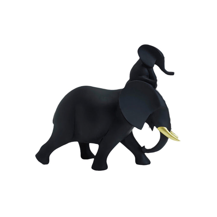 Decorative Elephant Family Sculpture