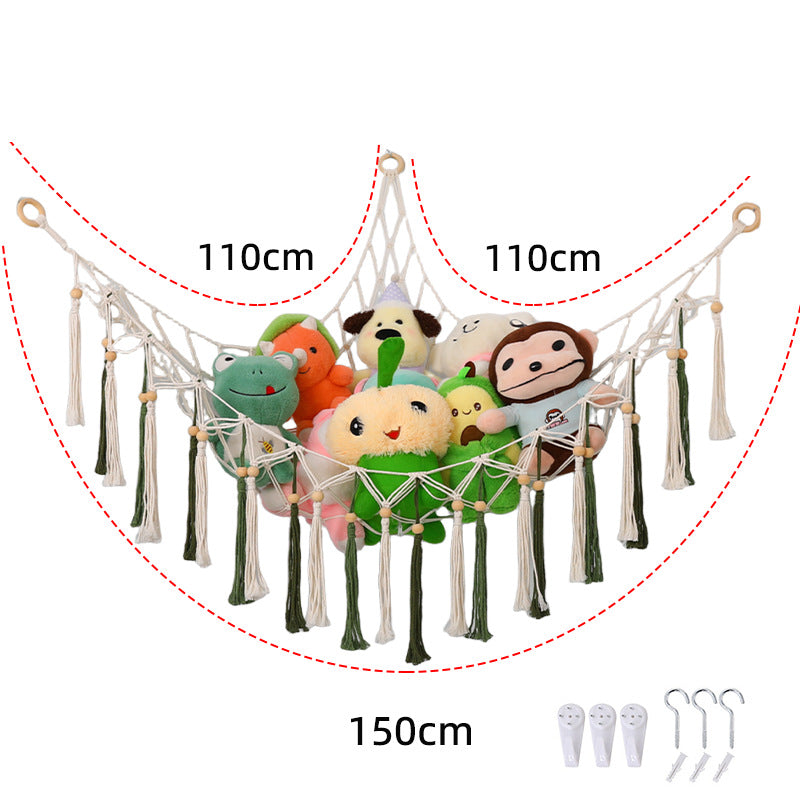 Cozy toy hammock