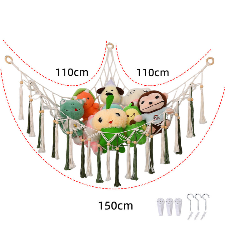 Cozy toy hammock