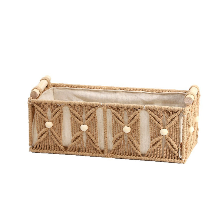 Decorative Macrame Storage Basket