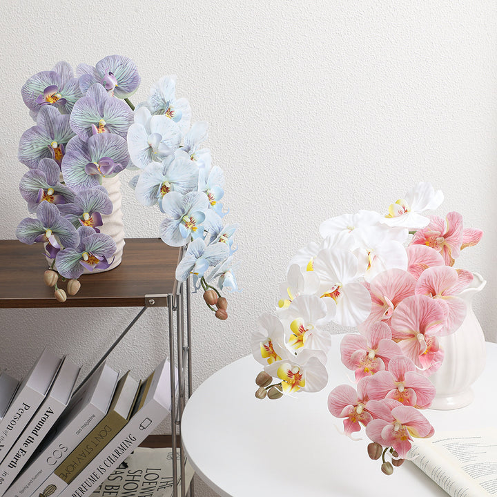 Artificial orchid bouquet with fine details