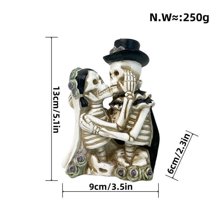 Romantic Skeleton Figure