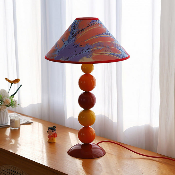 Artistic Explanation Table Lamp