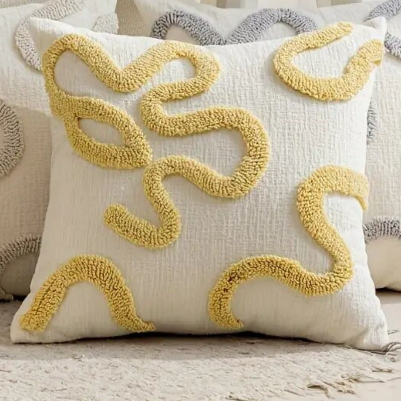 Modern Abstract Design Throw Pillow