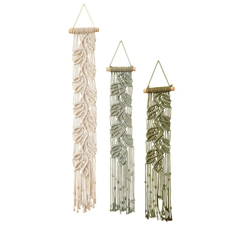 Macrame Leaf Wall Art Decor