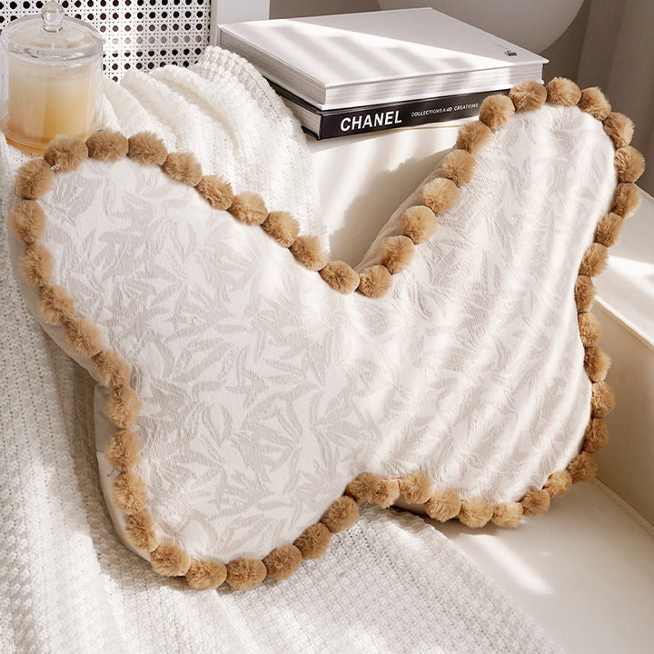 Butterfly-Shaped Decorative Pillow